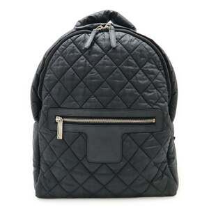 CHANEL Black Leather Backpack